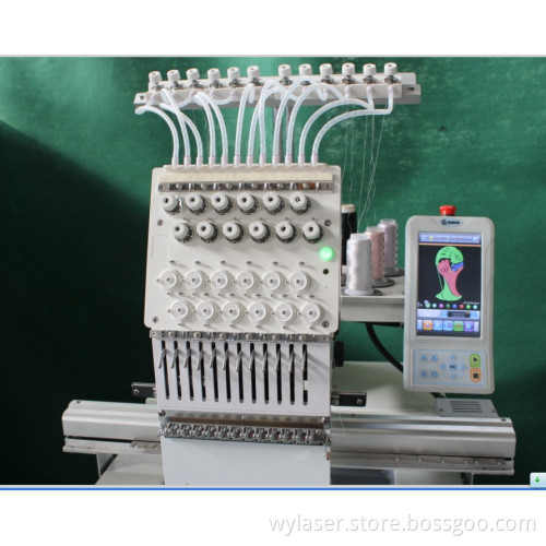 Wonyo Single Head 7 Inch Cap Embroidery Machine/ Bridge Embroidery Machine /Dahao Parts Embroidery Machine